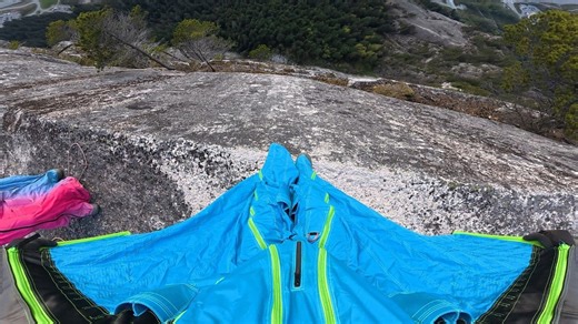 500FT Sunset Jump Off The Chief - And The Colors Make It Unreal