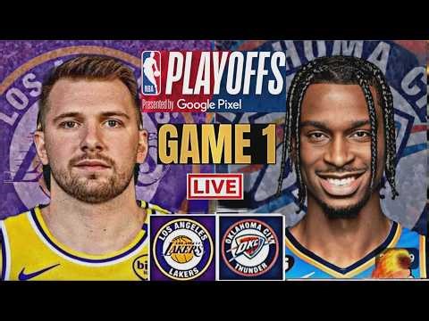 NBA PLAYOFFS LIVE: LOS ANGELES LAKERS vs OKLAHOMA CITY THUNDER | PLAY BY PLAY | SCOREBOARD