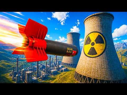 I Dropped 5 Nuclear Bombs on Atomic Station in GMod…
