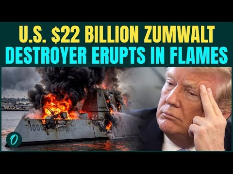 U.S. Destroyer on FIRE BREAKING: Massive Fire Engulfs Trump’s $22 Bn Warship Amid Iran War