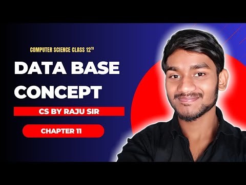 12th computer science crash course 2026 | chap 11 Database Management system jac board