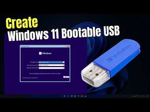 How to create Windows 11 Bootable USB Drive | Easy Way