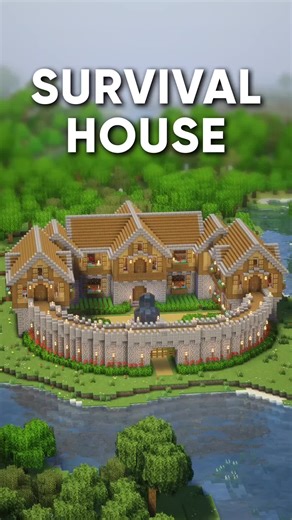 Minecraft Tutorial: Perfect Starter House 🏠 | Minecraft House