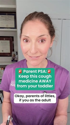 Parent PSA: Keep this cough medicine AWAY from your toddler