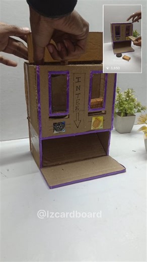 IZ CARDBOARD on Instagram: "How to make cardboard box #viral #craft"