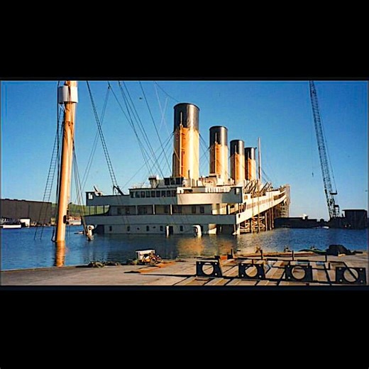 Behind the scene Titanic movie (1997) | Ocean Fight