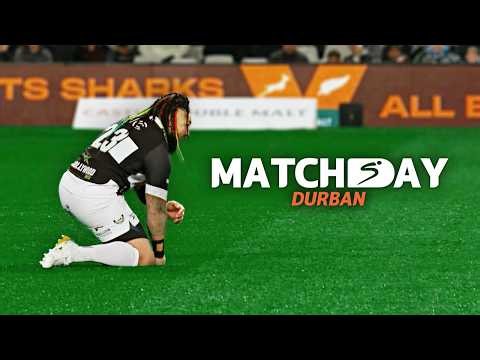 MATCHDAY: DURBAN 🦈🌧️🇳🇿 | SHARKS VS ALL BLACKS | RUGBY'S GREATEST RIVALRY 💥