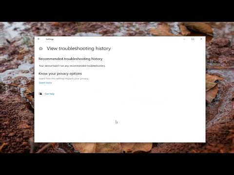 How To View Troubleshooting History on Windows 10 [Guide]
