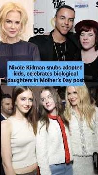 Nicole Kidman snubs adopted kids, celebrates biological daughters in Mother’s Day post #nicolekidman