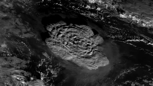 Volcano blast caught on camera was compared to 100 nuclear bombs