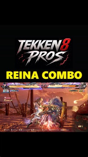 Tekken 8 REINA COMBO! #tekken8 #tekken8reina