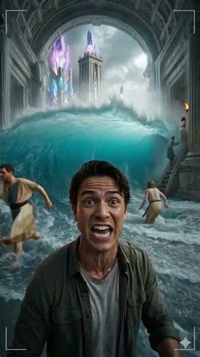 The Lost City is REAL! (Live Time-Travel Report) ✨ #timetravel #pov #atlantis #documentary