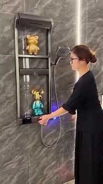 ▶️Modern control made simple Modern LED Digital Display Thermostatic Piano Keys Shower Set (# 2028)