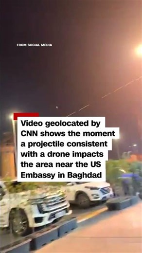 Explosion near US Embassy in Baghdad