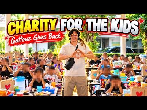 Giving Back to Kids in Need ❤️ | Gattouz Charity Day