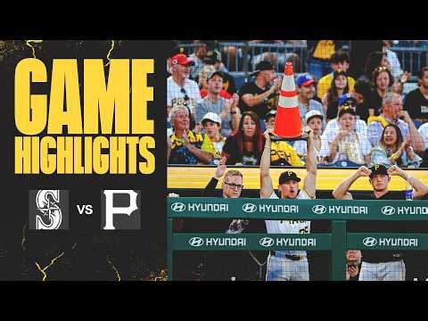 Ashcraft Dominates as Pirates Roll Past Mariners | Mariners at Pirates Highlights (6/24/26)