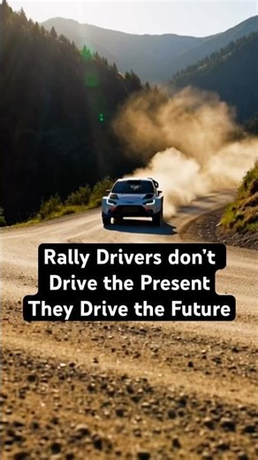 Rally Drivers Drive the Future #microlearning #stem #amazingfacts #science #rally