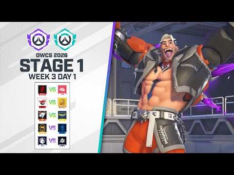 [DROPS] OWCS 2026 | NA/EMEA | Stage 1 Week 3 Day 1