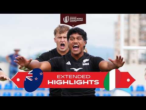 Big Pool B conclusion! | New Zealand v Italy | Junior World Championships 2026 | Match Highlights