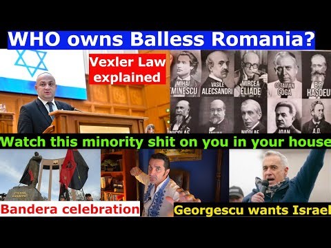 Why Romania's a Vassal state. Vexler insults Romanian Nation. Why Georgescu trusts Israel.Vexler Law