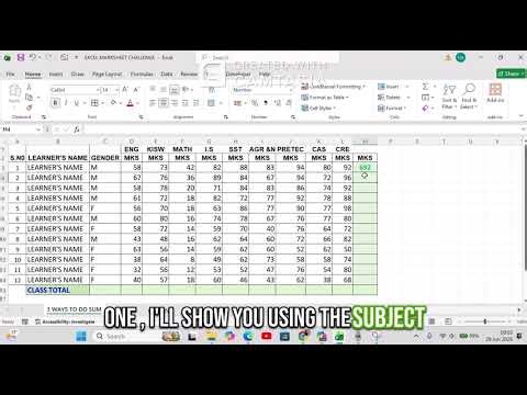3 Ways to Perform Sum Function in Excel