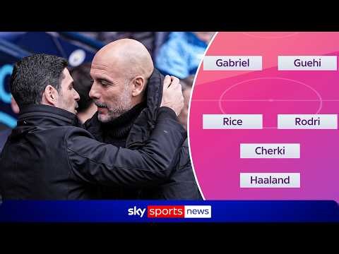 Premier League title race: Who makes Arsenal-Man City combined XI? | #skysportsfc