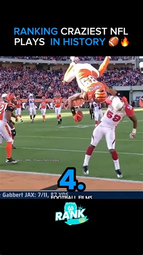 RANKING CRAZIEST NFL PLAYS OF ALL TIME 🏈🔥