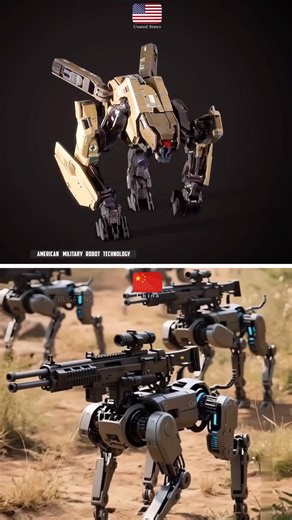 US vs China Advanced Military Robot Technology - Epic C4D Animation! | Op Saiful Gaming FB