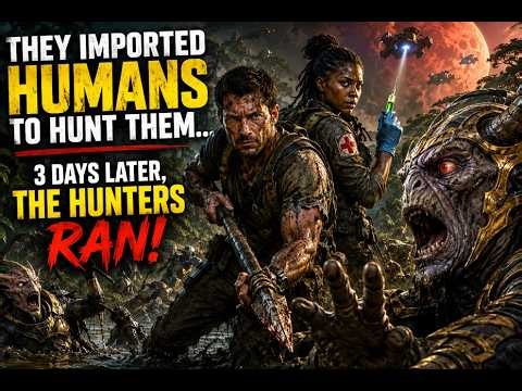 They Dropped a Human Into an Alien Hunting Moon… By Day 3, the Apex Hunters Were Running |HFY #scifi