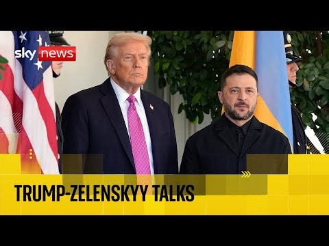 Zelenskyy meets with Trump to continue Ukraine war peace talks