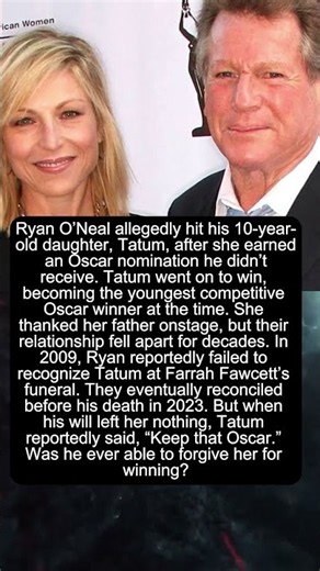 She Won the Oscar at 10. Her Father Hit Her for It