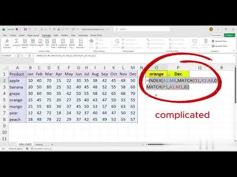 INDEX+MATCH is Hard? Try This Simple Excel Trick Instead!