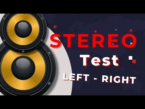 24/7 Left and Right Speaker Test 🎧 Stereo Sound | Audio Channel Check