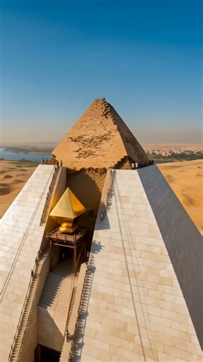 Building an Ancient Egyptian Pyramid: A Visual Reconstruction