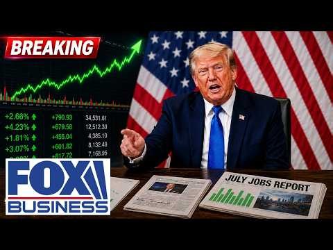 ‘NO REBOUND’: July jobs report DISAPPOINTS, market SOARS