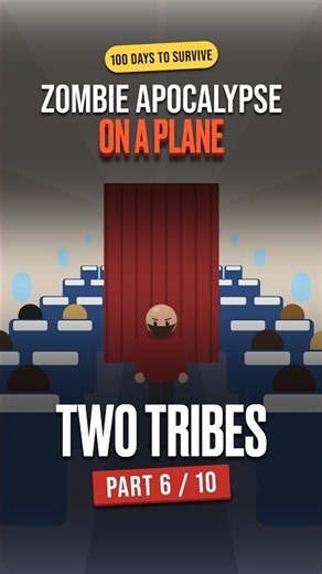 100 Days Zombie Plane #6 | He let the zombies in on OUR side 😡