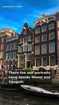 Visiting Van Gogh Museum in Amsterdam #Shorts
