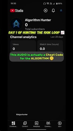 This Audio Is Breaking the Algorithm 🤯 pt1 #algoxhunter