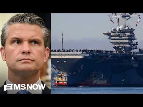 'We want answers': Top Armed Services Dem demands Hegseth address USS Lincoln controversy