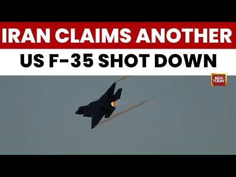 Iran Claims Second US F-35 Stealth Fighter Shot Down Over Central Region
