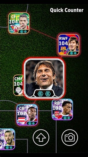 Double Link Up Play 🔥#efootball #efootballmobile #pes #shorts