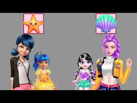 Ultimate Glow Up! Ocean Queens Fashion Transformation | Rumi, Elsa & Ladybug