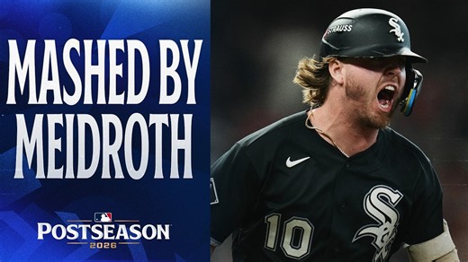 Chase Meidroth UNLOADS on a three-run home run for the White Sox! 😤 | MLB Highlights