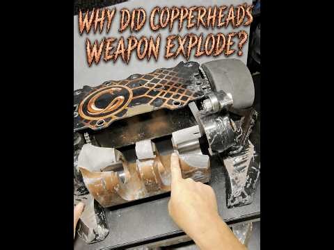 💥 BOOM! 💥 What caused Copperhead’s weapon to EXPLODE during our fight with JackPot on Battlebots? 🤔