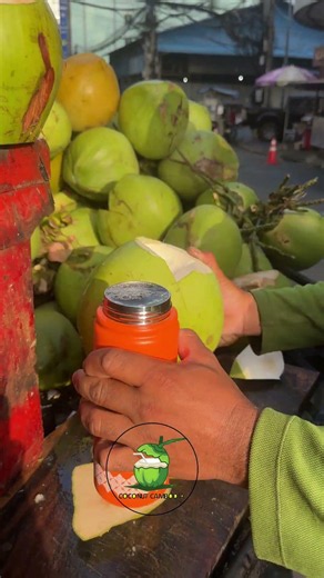 Coconut Cutting The Most Satisfying Technique Yet