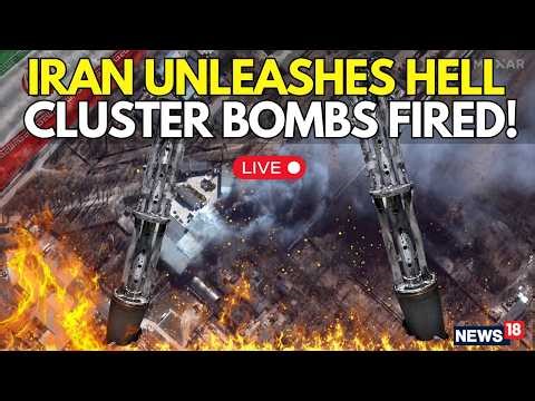 IRAN's MOST DEADLY WEAPON! | LIVE: Iran Fires Cluster Bomb Missiles Against US & Israel | WAR NEWS