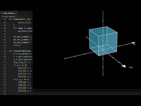Episode 2: Rotating a Cube in 3D