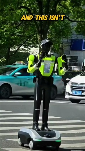 China Put a Robot in the Middle of Traffic