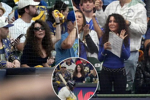 Famed Brewers fan - 'Front Row Amy' - has her World Series moment after seat controversy