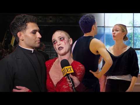 DWTS: Julia Stiles and Ezra Sosa Defend ‘Cranky Bitch’ Fight (Exclusive)